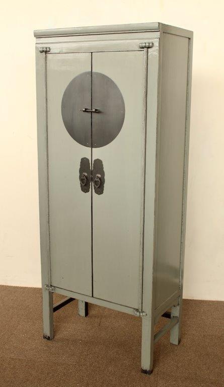 Grey 2 Door Cabinet